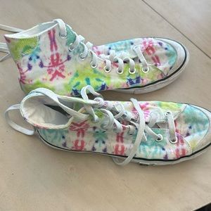 Womens 9 Fila high tops